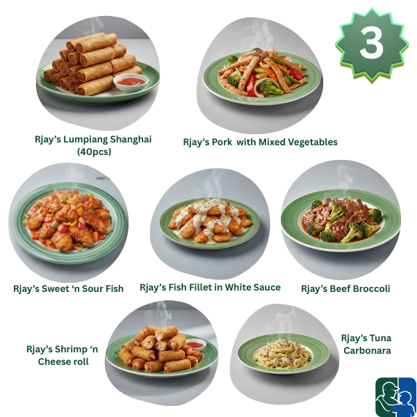 Rjaycook's meal package 3